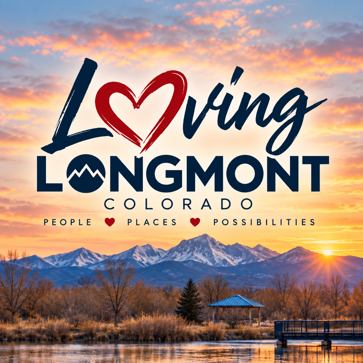 Loving Longmont Logo